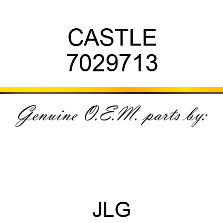 CASTLE 7029713