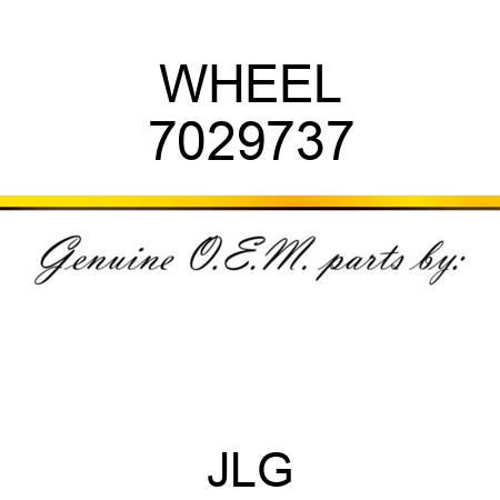 WHEEL 7029737