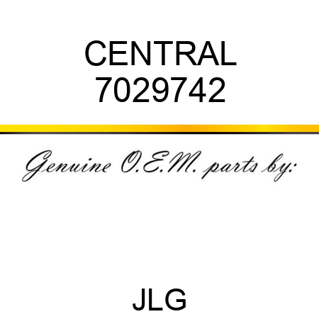 CENTRAL 7029742