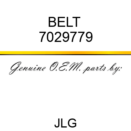 BELT  7029779