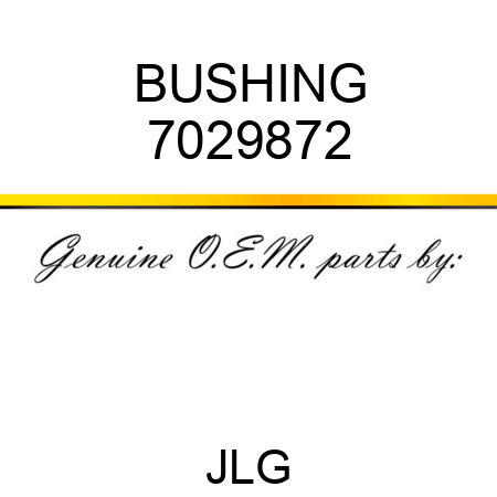 BUSHING 7029872