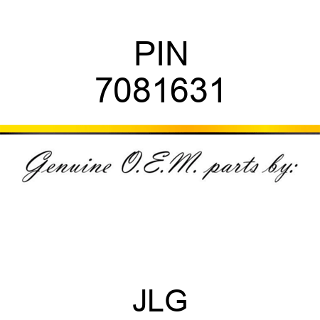 PIN 7081631