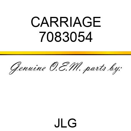 CARRIAGE 7083054