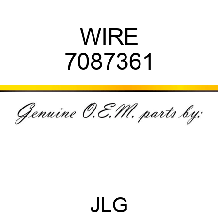 WIRE 7087361