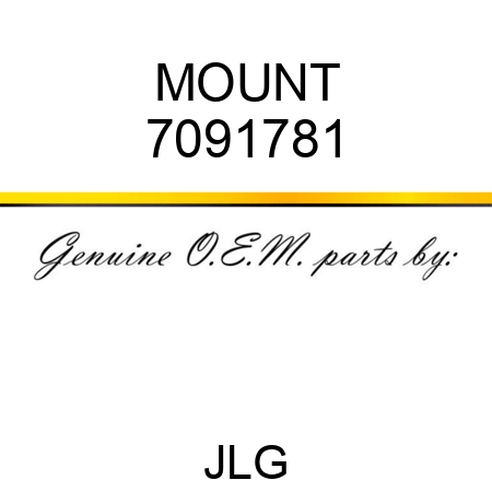 MOUNT 7091781