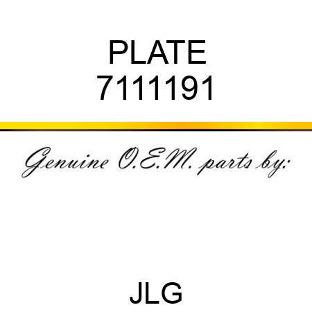PLATE 7111191