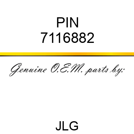 PIN 7116882
