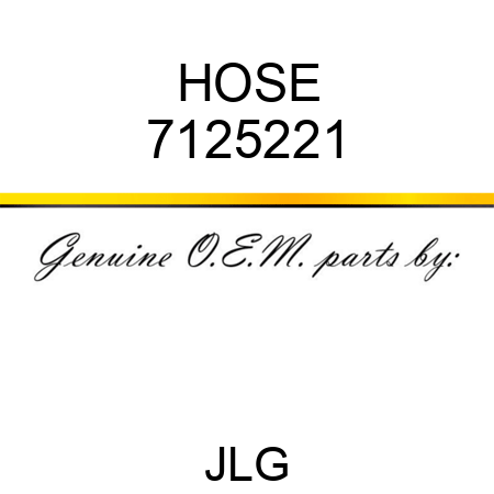 HOSE 7125221