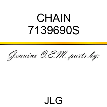 CHAIN 7139690S