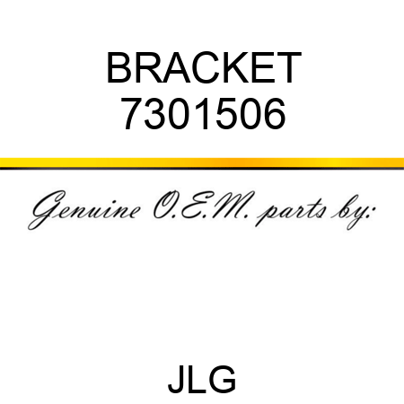 BRACKET 7301506