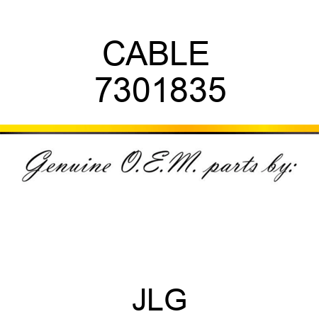 CABLE  7301835