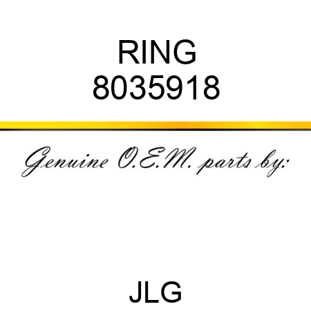 RING 8035918