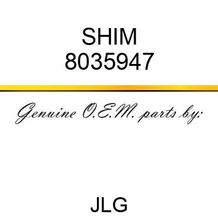 SHIM 8035947