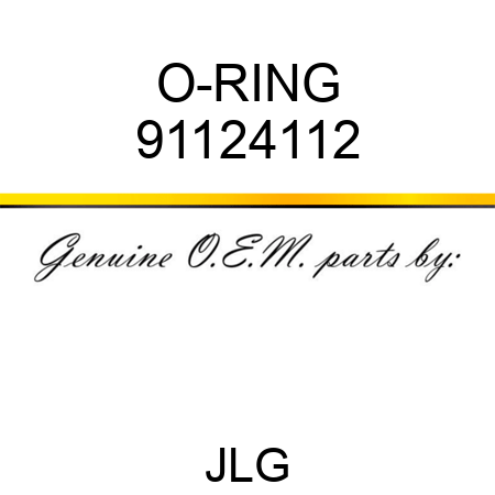 O-RING 91124112