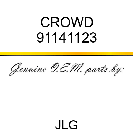CROWD 91141123