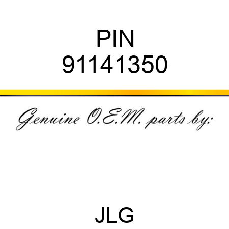 PIN 91141350