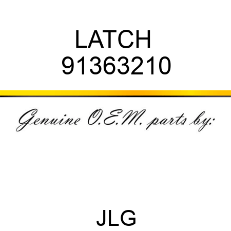 LATCH  91363210