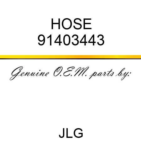 HOSE 91403443