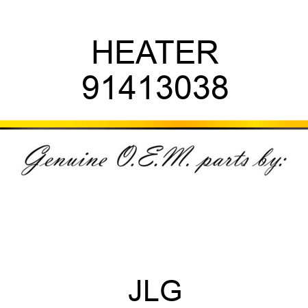 HEATER 91413038