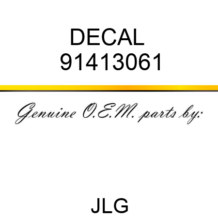 DECAL  91413061