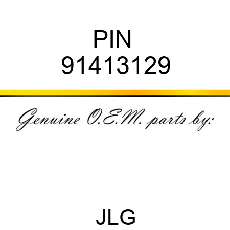 PIN  91413129