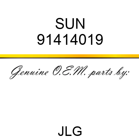 SUN 91414019
