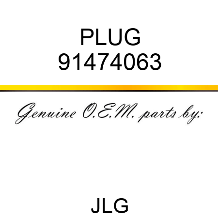 PLUG 91474063