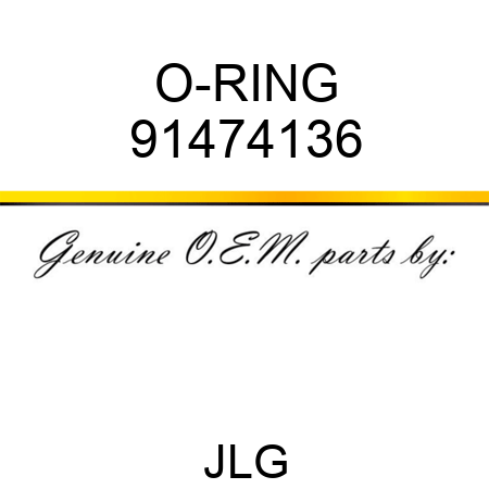 O-RING 91474136