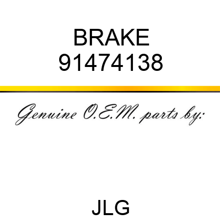 BRAKE 91474138