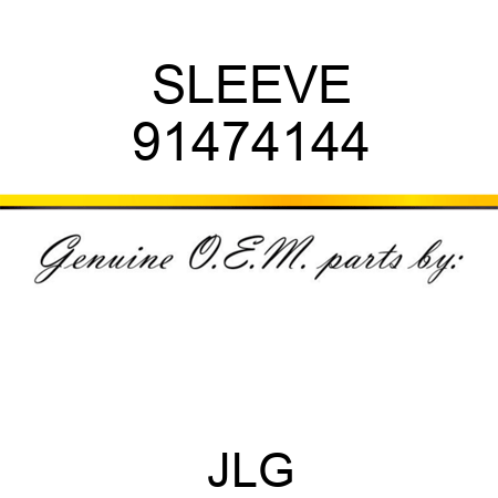 SLEEVE 91474144