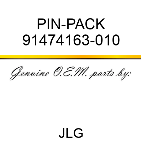 PIN-PACK 91474163-010