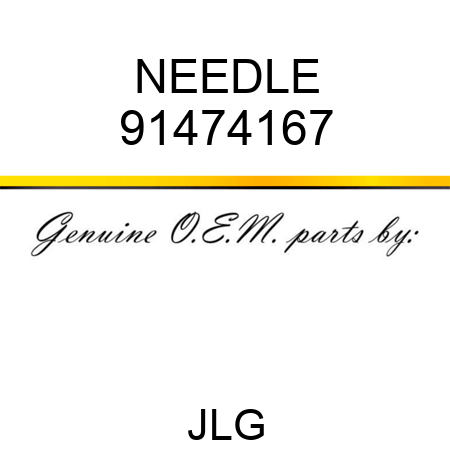 NEEDLE 91474167