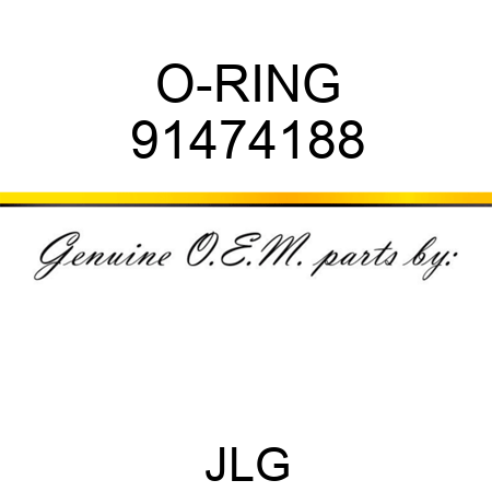 O-RING 91474188