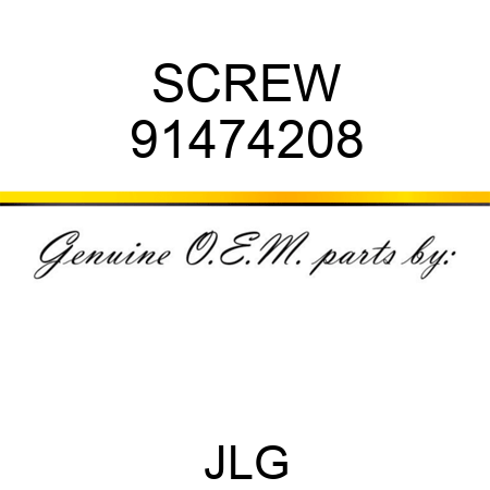 SCREW 91474208