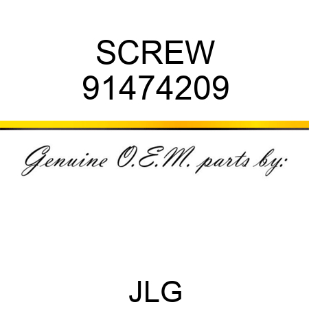 SCREW 91474209