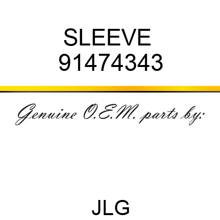 SLEEVE  91474343