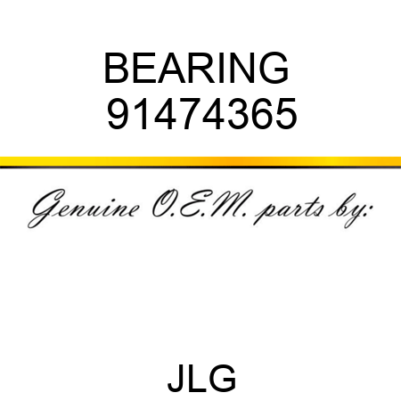 BEARING  91474365