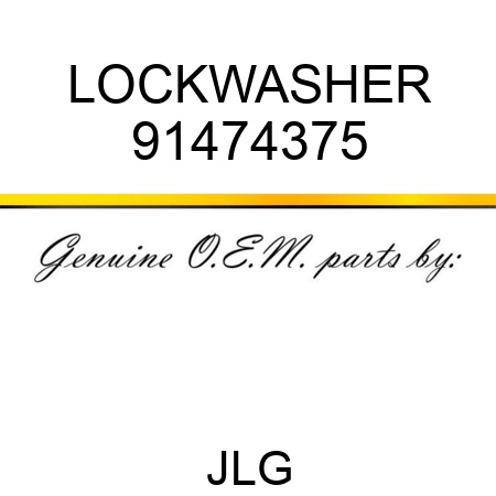 LOCKWASHER 91474375