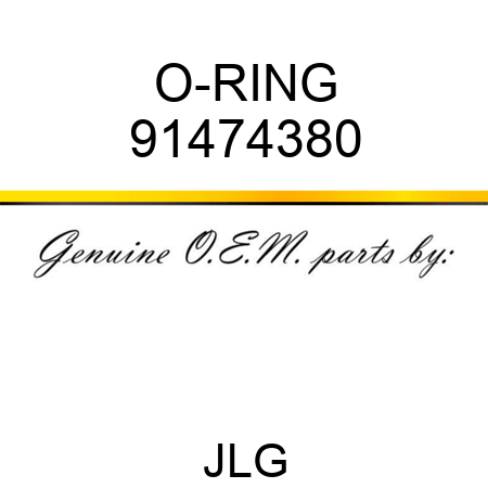 O-RING 91474380