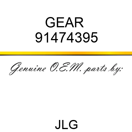 GEAR  91474395