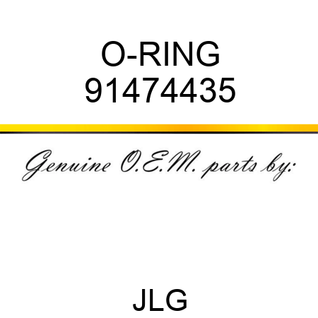 O-RING 91474435