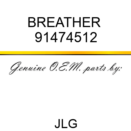 BREATHER  91474512