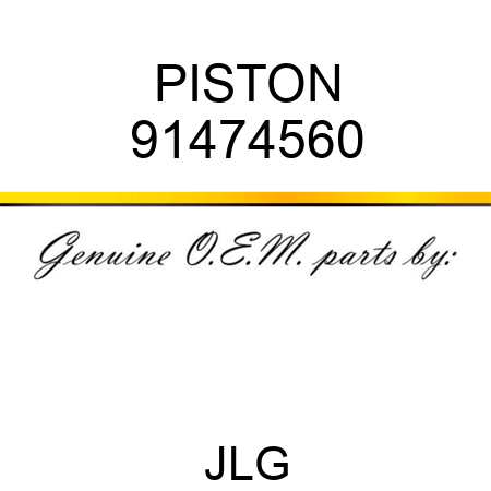 PISTON 91474560