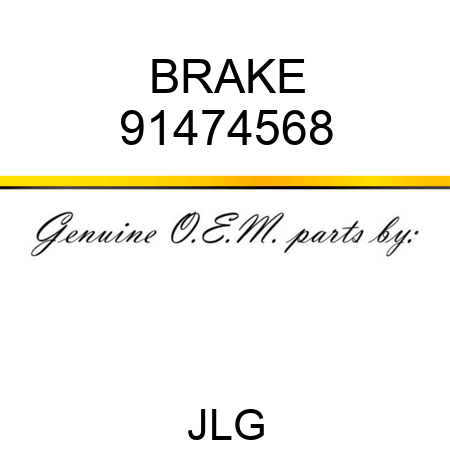 BRAKE 91474568