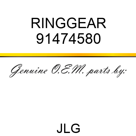 RINGGEAR 91474580