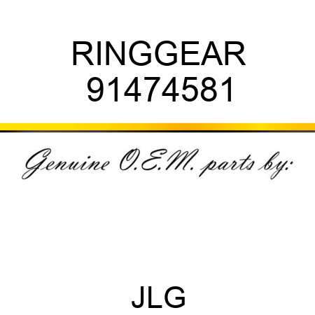 RINGGEAR 91474581