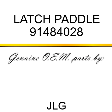 LATCH PADDLE 91484028