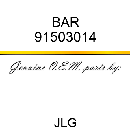 BAR 91503014