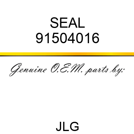 SEAL 91504016