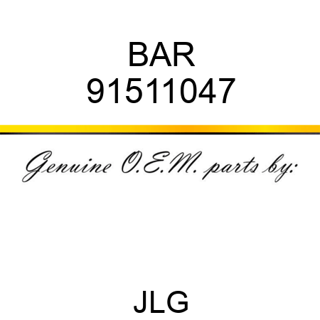 BAR 91511047